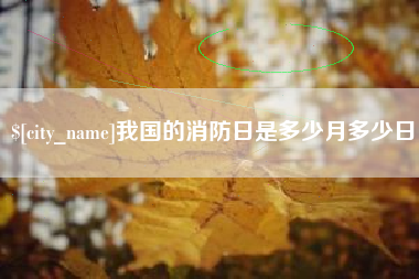 固原我国的消防日是多少月多少日