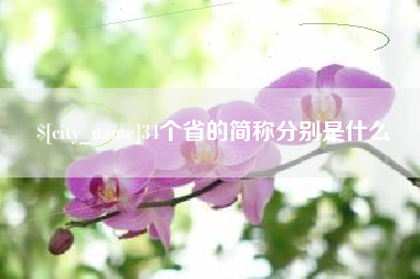 固原34个省的简称分别是什么