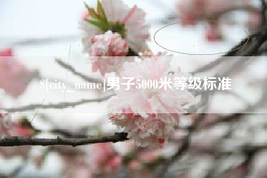 固原男子5000米等级标准