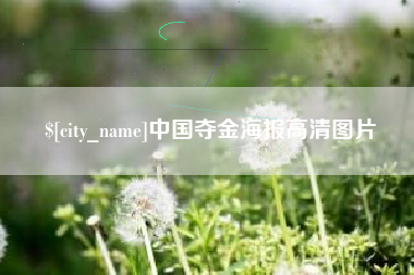 固原中国夺金海报高清图片