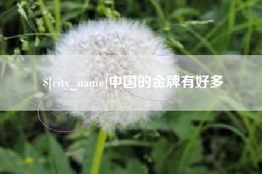 固原中国的金牌有好多