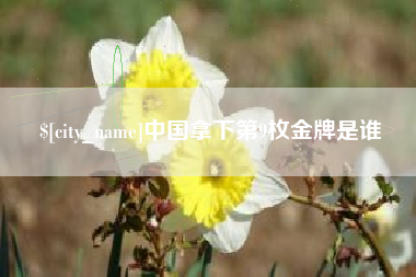固原中国拿下第9枚金牌是谁