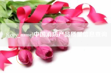 固原中国消防产品质量信息查询