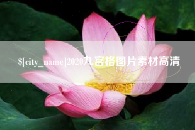 固原2020九宫格图片素材高清