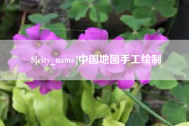 固原中国地图手工绘制