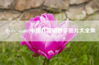 固原中国九宫格数字图片大全集