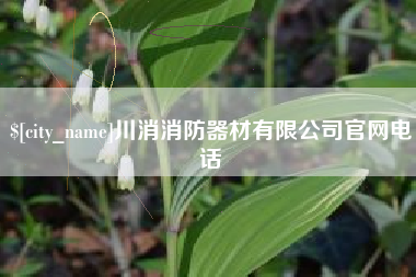 固原川消消防器材有限公司官网电话