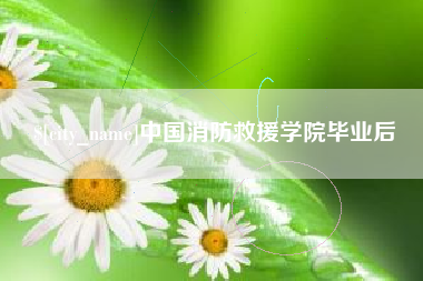 固原中国消防救援学院毕业后