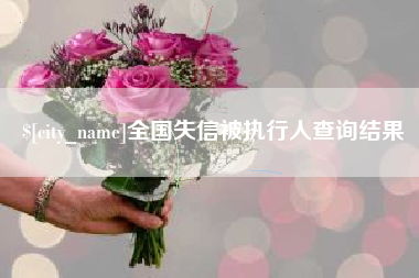 固原全国失信被执行人查询结果