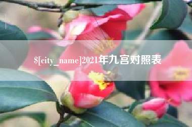 固原2021年九宫对照表